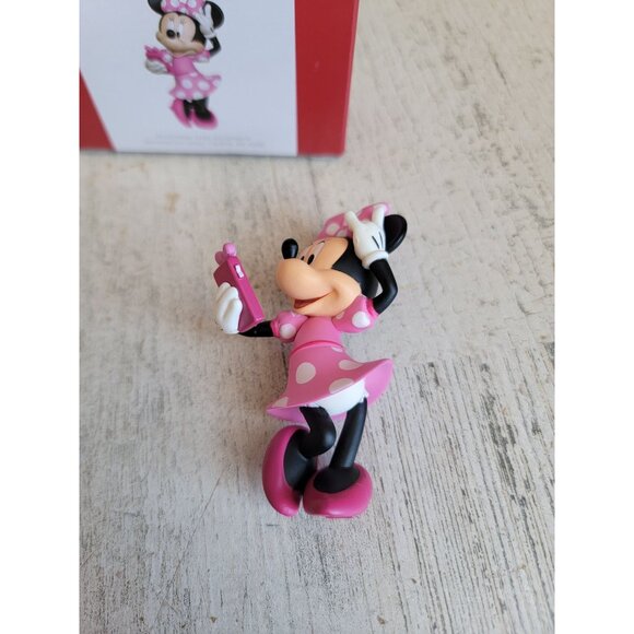 Hallmark phoning a friend Disney‎ Minnie Mouse ornament Xmas - Picture 2 of 7